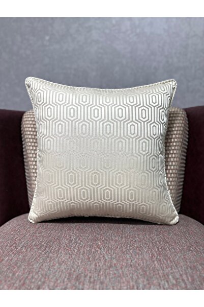 Fabricland Ексклюзивна імпортна серія PABLO КРЕМОВИЙ ЧОХОЛ ДЛЯ ПОДУШКИ 43x43 см