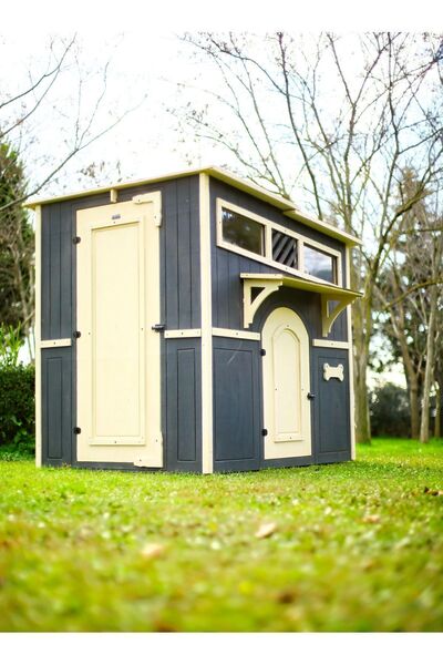 MANDU Private Ahşap Köpek Kulübesi