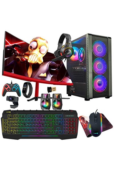 TURBOX Tx5425 i5 6400 16GB Ram 512GB SSD 4GB GTX750Ti 23.6 inç Curved Oem Paket