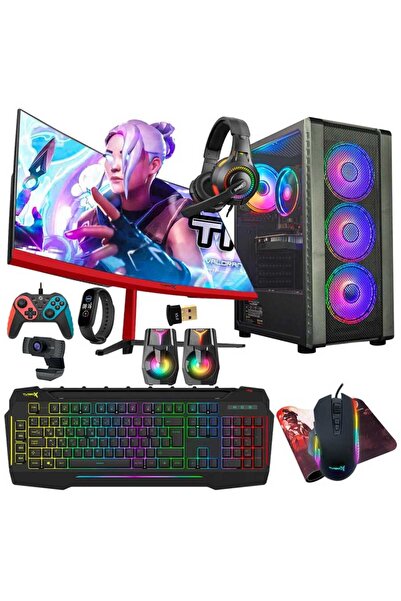 TURBOX Tx5419 i5 6400 16GB Ram 512GB SSD 4GB RX560 23.6 inç Curved Oem Paket