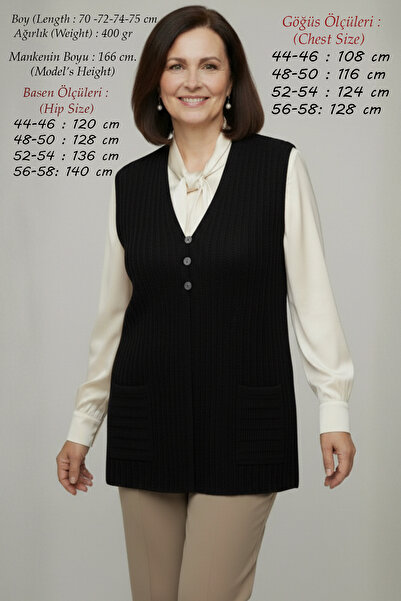 Laden Knitwear Plus Size Women's Steel Mesh Openwork Seasonal Spring Mother M...