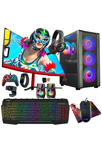 TURBOX Tx5415 i5 6400 16GB Ram 512GB SSD 4GB Ekran Kartı 23.6 inç Curved Oem ...