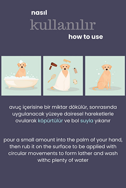 Gallipoli Lavender Dr. Lavender Lavanta Yağlı Köpek Şampuanı 400 ml Pet Şampuan 2 Adet