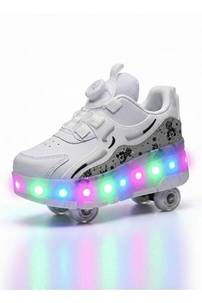 ROCKY PATENLİ IŞIKLI SPOR AYAKKABISI & TEKERLEKLİ SNEAKERS