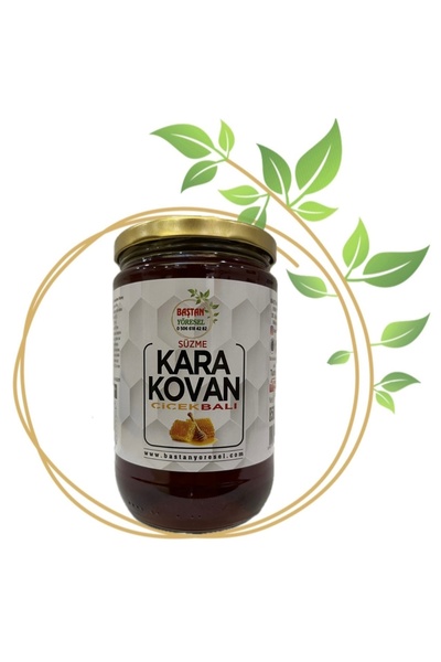Baştan Yöresel Karakovan Süzme Bal 850gram (1. Sağım)