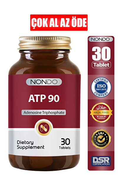 Nondo Atp 90 Adenozin Trifosfat 30 Enterik Tablet