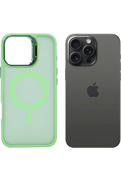 Aztech جراب متوافق مع iPhone 16 Pro Max ويدعم MagSafe الشحن اللاسلكي المغناطي...