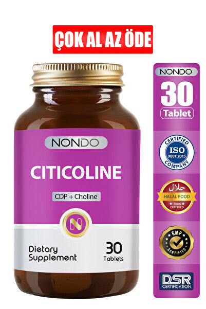 Nondo Sitikolin 30 Tablet ( Citicolin Foshotidikolin )