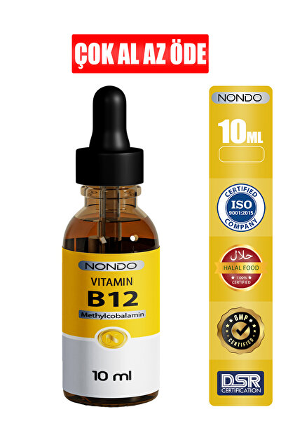 Nondo Vitamin B12 Damla 10ml ( Metilkobalamin B12 Vitamini )