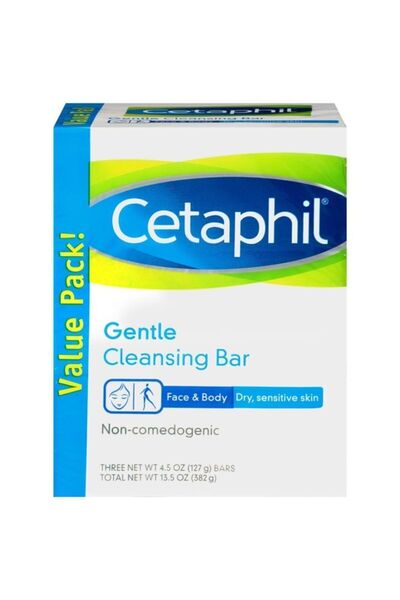 Cetaphil Gentle Cleansing Soap 3x127gr