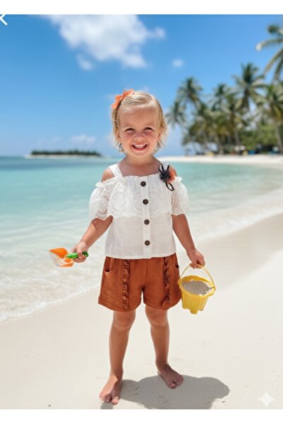 BEBECE KİDS Διπλό Κοριτσίστικο Σετ Καλοκαίρι