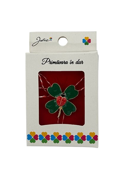 Flippy Martisor Brosa Mica in Cutie, Dimensiune Brosa 2.5-3 cm, Material Meta...