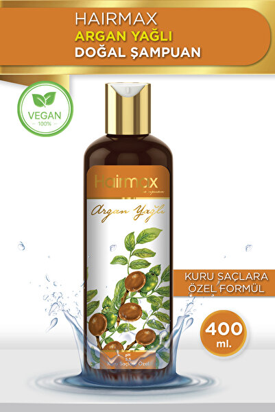 Hekimzade Hairmax Şampuan - Argan Yağlı Doğal Şampuan - Kuru Saçlara Özel For...