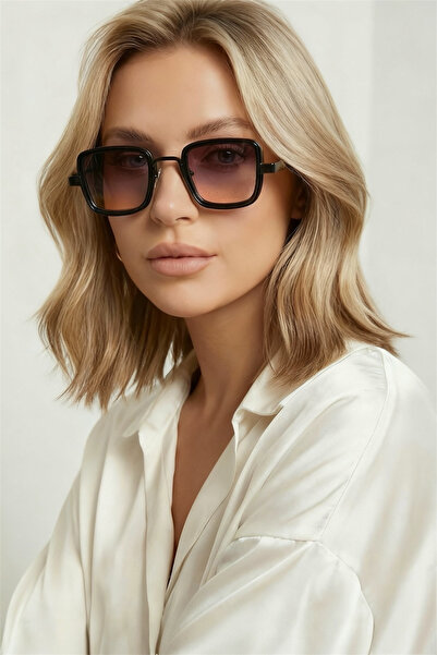 Eyesofia Leon Night Breeze Siyah Füme Unisex Güneş Gözlüğü