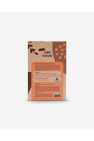Cey Natural Foods Glutensiz Ekmek Karışımı – Katkısız ve Nişastasız Ekmek Karışımı (300 g)
