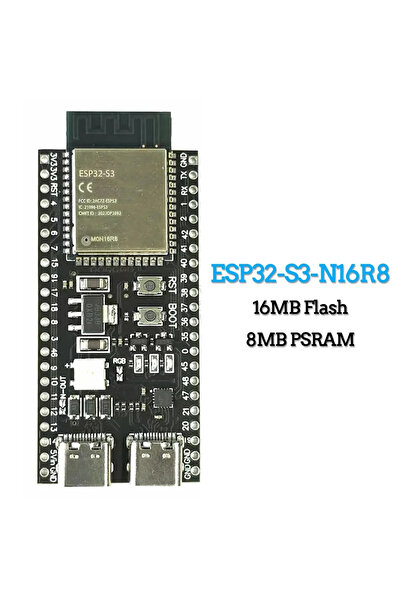 Choice لوحة تطوير وحدة واي فاي وبلوتوث S3-N16R8 ESP32-S3 لبيئة تطوير أردوينو ...
