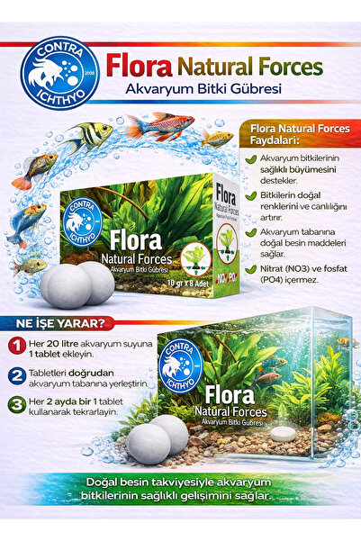 Nanbell Akvaryum Misket Gübre– 8 Tablet