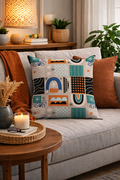 Evdek Double Side Printed Throw Pillow Cover 6Ebd10