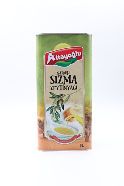 Altayoğlu NATUREL SIZMA 5 L TENEKE ZEYTİNYAĞI