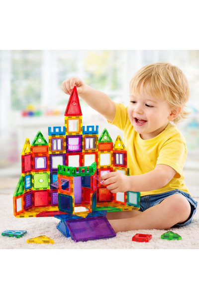 ideal STORE Set de construcții magnetice inteligente idealSTORE, 106 piese, m...