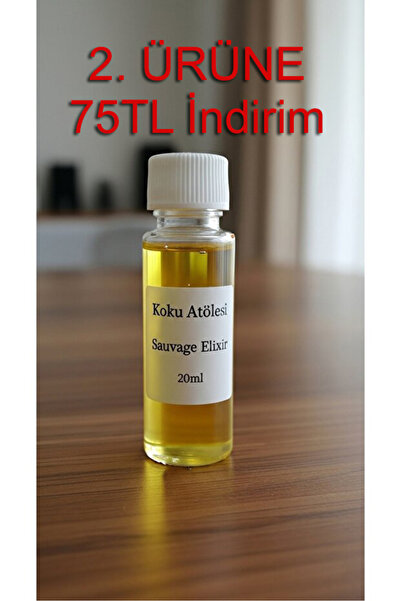 KokuAtölyesi Dior Sauvage Elixir Erkek Parfüm Esansı 20 ML – Baharatlı Aromat...