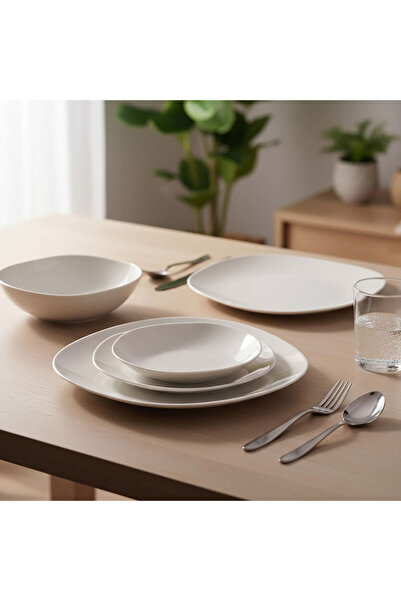 Güral Porselen Ütopya 12 Parça 4 Kişilik Yemek Takımı