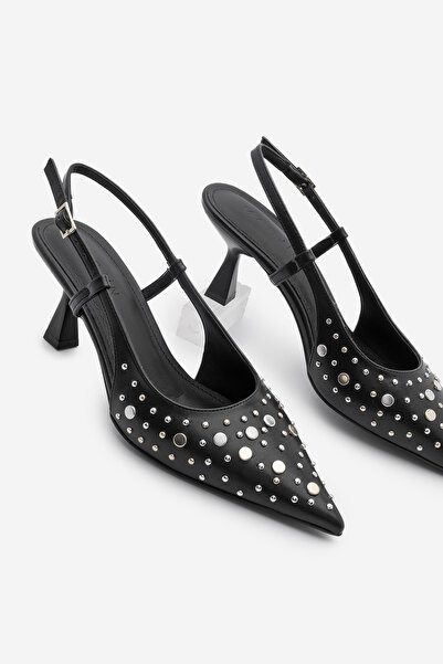 Marjin Pantofi Stiletto Champion de damă - Tocuri înalte cu aripi Trock cu îm...