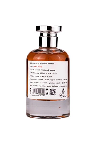 EMIR , Camp Fire Factory Edition, Eau De Parfum, Unisex, 100 ml