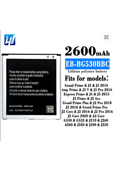 Jokerlux Galaxy J3 2016 / J5 2015 Sm-j500f Pil Batarya Garantili Ürün
