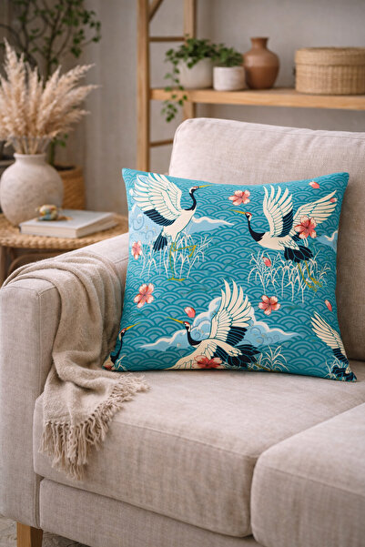 Evdek Double Side Printed Throw Pillow Cover 6Ebd19