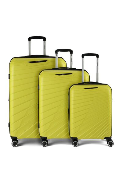 Benzi 5808 4 Rollen Kofferset 3-teilig mit Dehnfalte