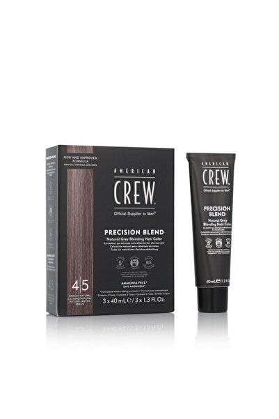 American Crew ΚΛΑΣΙΚΟ: PRECISION BLEND Κάλυψη γκρίζων 4-5 Μεσαίο 3 x 40 ml