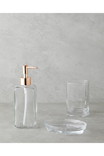 English Home Set de baie Berta din 3 piese transparent