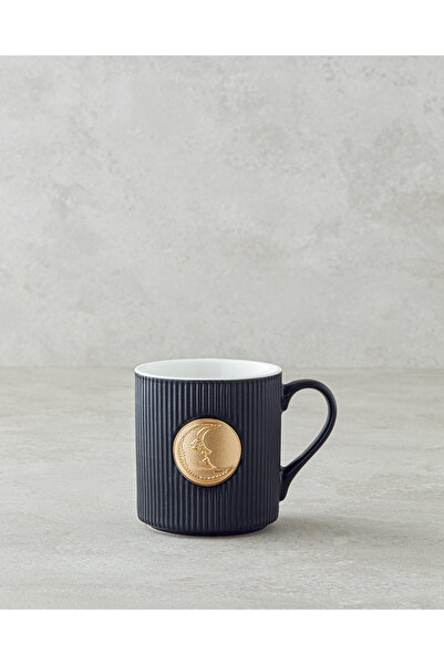 English Home Goldie Moon New Bone China Yılbaşı Kupa 370 ml Siyah-Gold