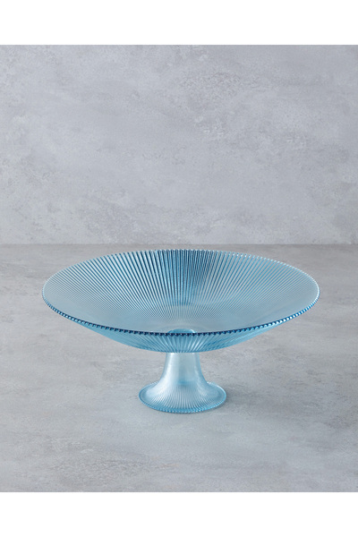 English Home Aqualuxe Cam Sunumluk 30 cm Mavi