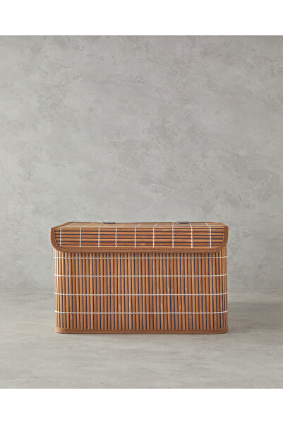 English Home Hardwood Bambu Saklama Kutusu Kahve