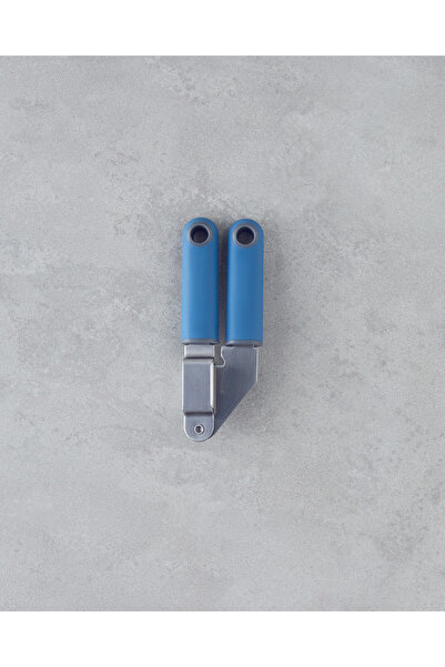 English Home Rachelle Plastik Sarımsak Ezici Mutfak Gereci 15,5 cm Mavi - Gri