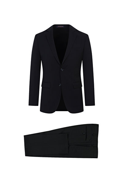 Kiğılı 7 Drop Slim Fit Dar Kesim Yünlü Takım Elbise