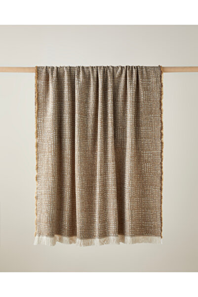 English Home Vintage Paisley Koltuk Şalı 140x170 cm Yeşil