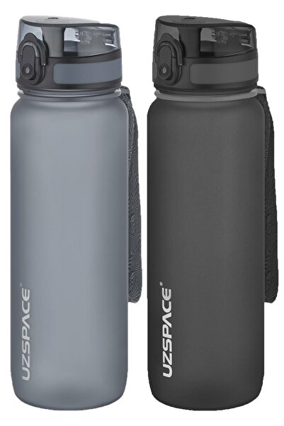 Uzspace مجموعة من قنينتين من التريتان سعة 800 مل، 14 لونًا مختلفًا، خيارات مت...