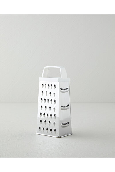 English Home Harbour Paslanmaz Çelik Rende 21 cm Beyaz-Gri