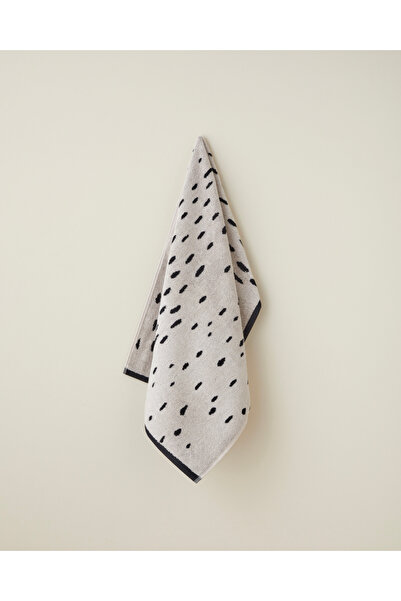 English Home Кърпа за лице Felis Cotton 50x80 cm Екру-кафяво