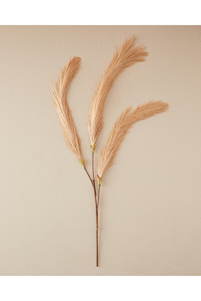 English Home Grassy Tek Dal Yapay Çiçek Krem