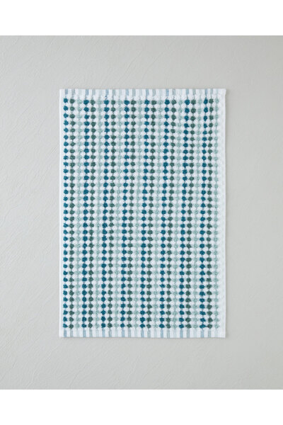 English Home Punto Pamuk El Havlusu 30x45 cm Yeşil-Beyaz