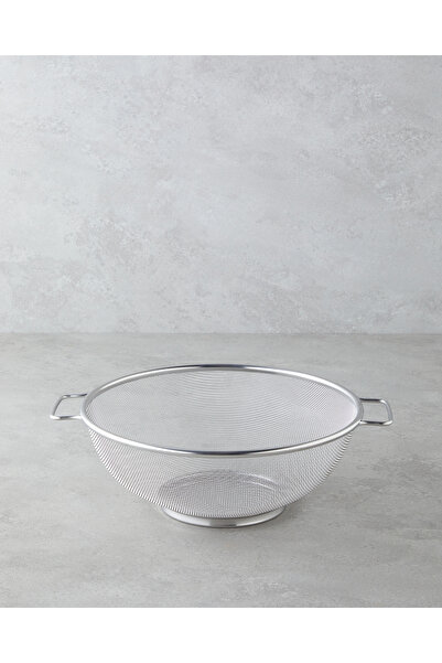 English Home Brims Paslanmaz Çelik Süzgeç 26 cm Gri