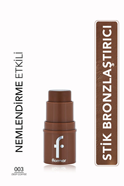 Flormar To Go Doğal Bitişli & Nemlendirme Etkili Kremsi Stick Bronzer - 003DE...