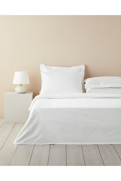 English Home طقم غطاء لحاف من قطن الساتان من فيرونا مقاس كينج 240x220 سم، أبي...