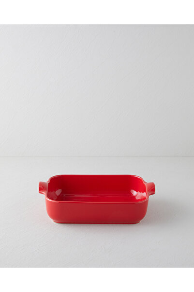 Hecha Ceramic Rectangular Oven Dish 32 cm Red