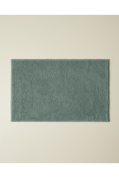 English Home Macaroni Kaydırmaz Banyo Paspası 50x80 cm Yeşil