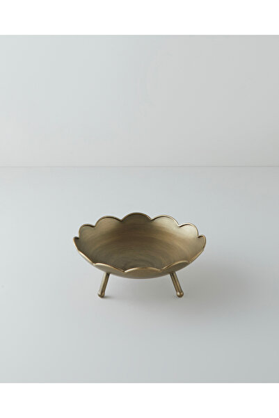 English Home Rila Dekoratif Kase 29x29x11,5 cm Bronz